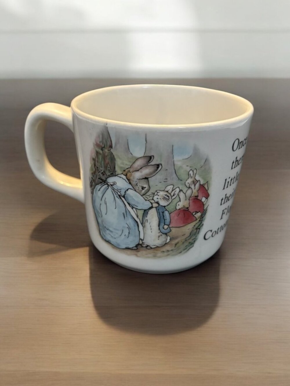 Vintage Wedgewood Peter Rabbit Children's mug cup 2 3/4" Porcelain